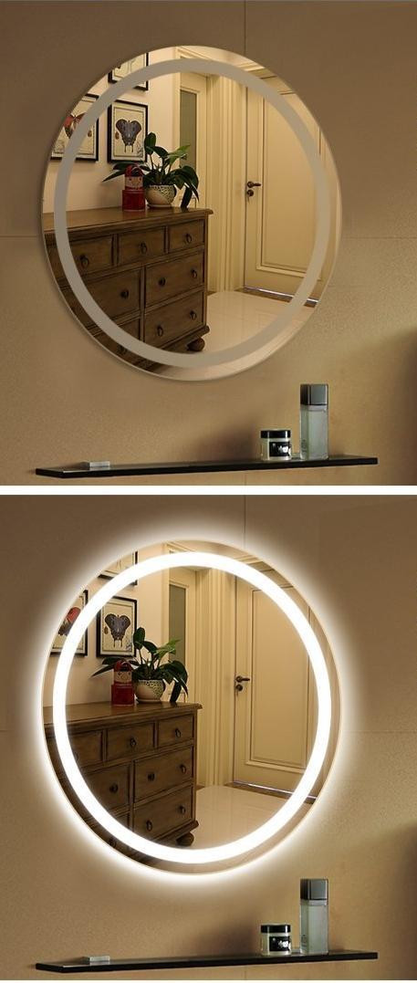 Rosetta - LED Light Frame Round Mirror