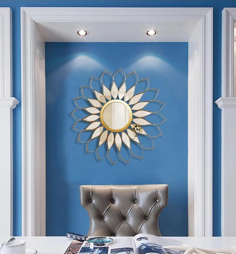 Amarilla - Iron Frame Sunflower Mirror