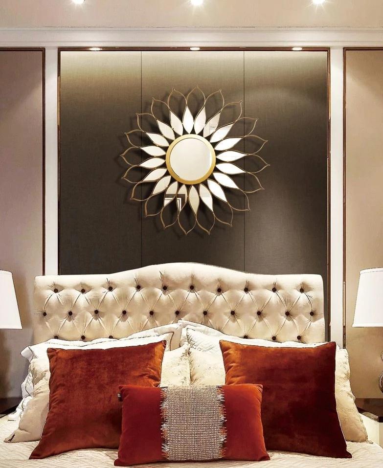 Amarilla - Iron Frame Sunflower Mirror