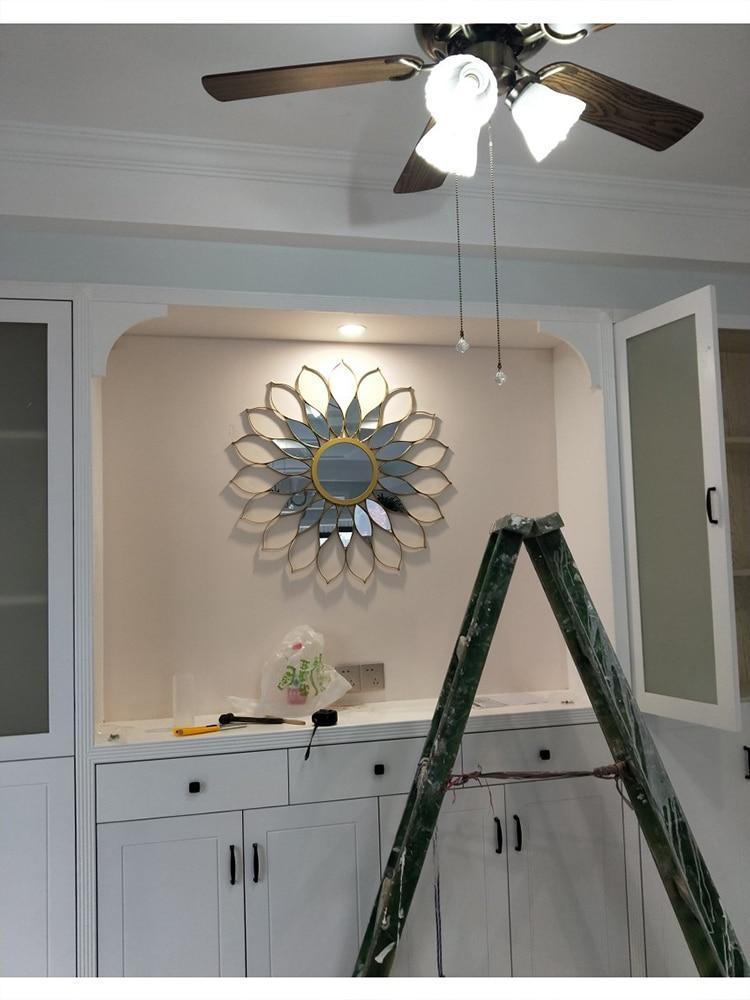 Amarilla - Iron Frame Sunflower Mirror