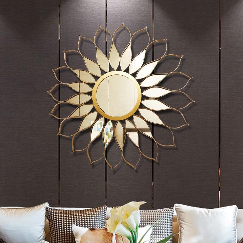 Amarilla - Iron Frame Sunflower Mirror