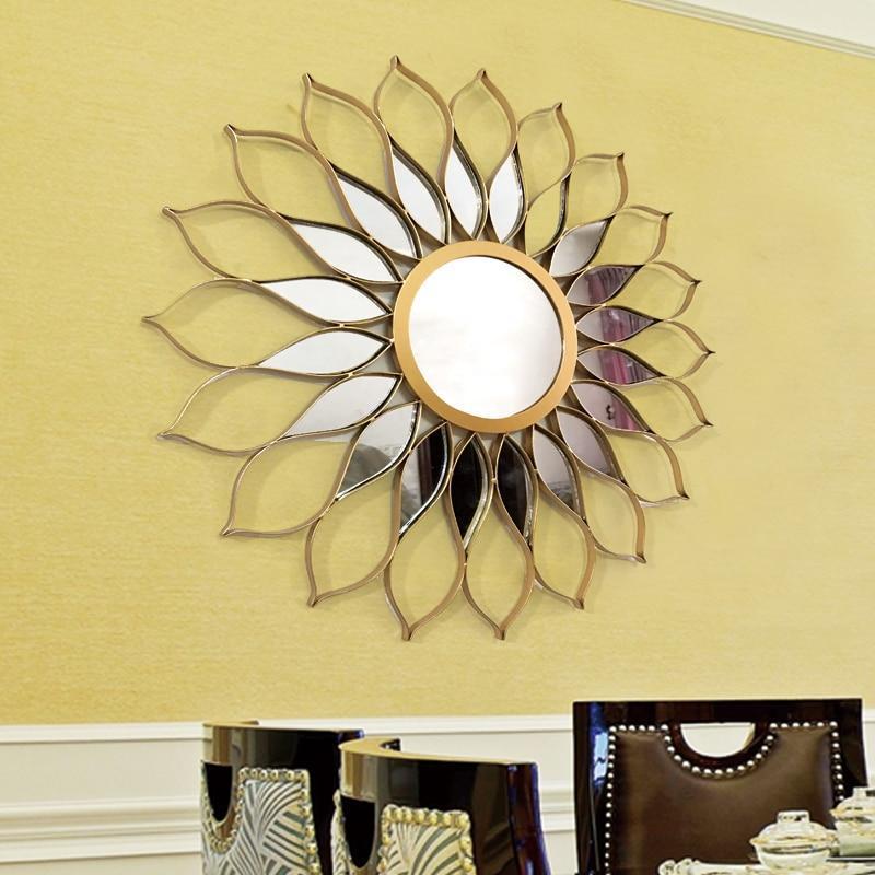 Amarilla - Iron Frame Sunflower Mirror