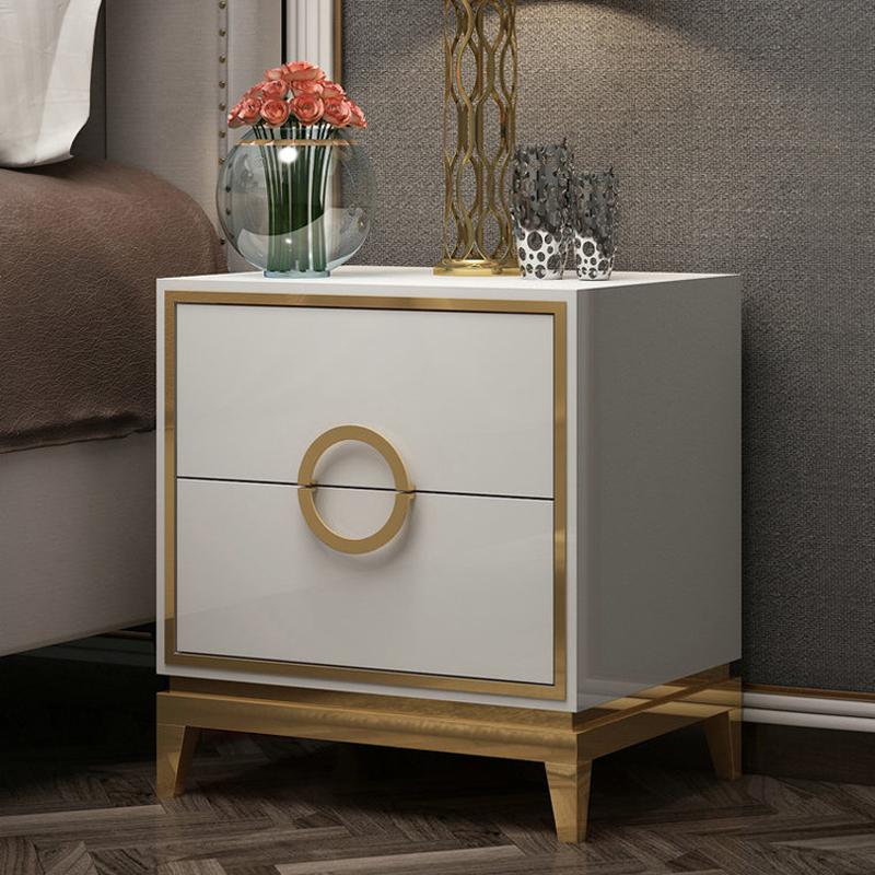 Zayden - Two Drawer Modern Nightstand