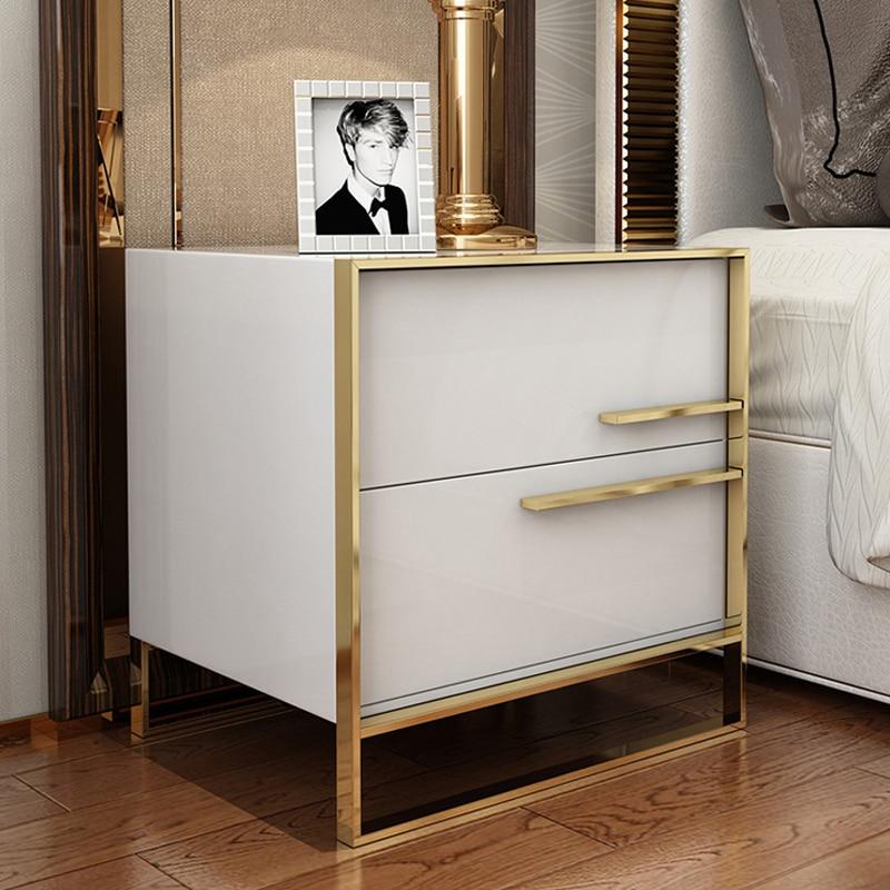 Orly - Two Drawer Modern Nightstand