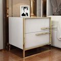 Orly - Two Drawer Modern Nightstand