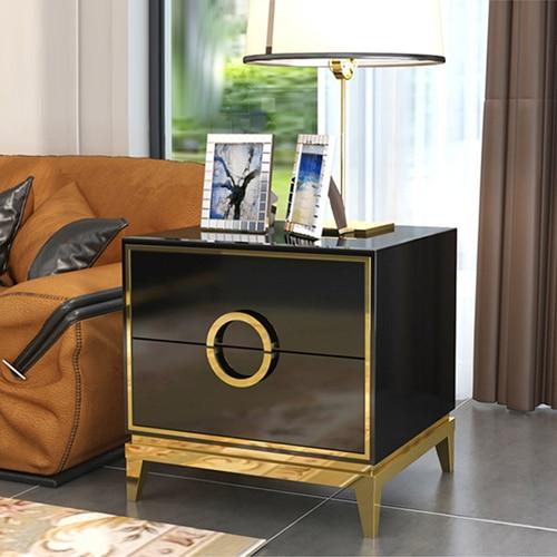 Zayden - Two Drawer Modern Nightstand