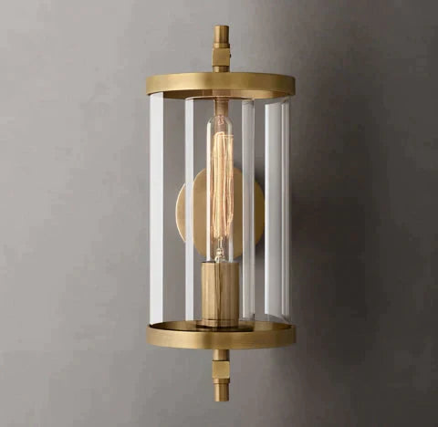 Echo Modern Round Outdoor And Indoor Wall Sconce 16''H