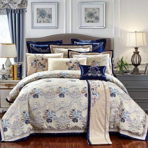 Oriental Jacquard Luxury Bedding Set