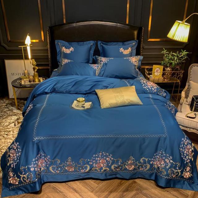 Luxury Prussian Embroidery Duvet Set