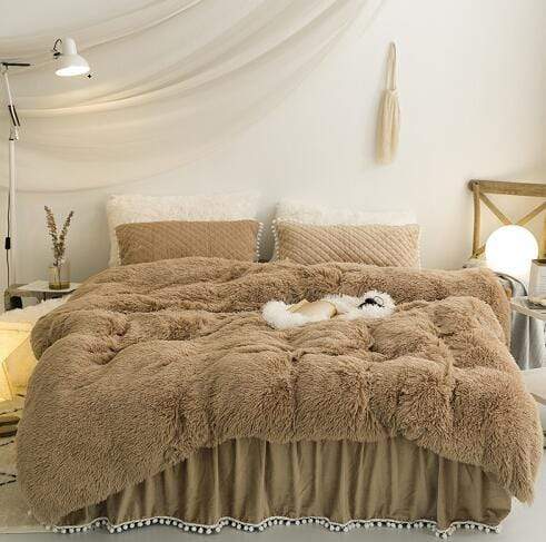 Shaggy Duvet Cover Set